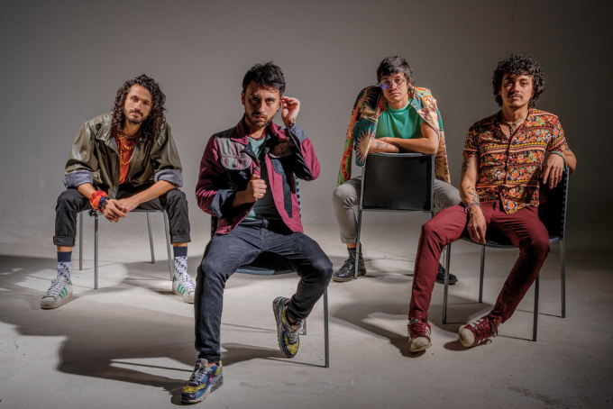 Das Bild zeigt die Band Cacao Munch